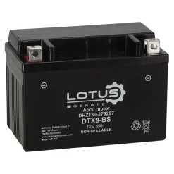 Lotus Accu'S<Accu motor 12V 9Ah DTX9-BS V2
