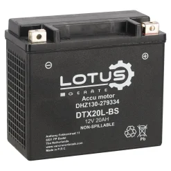 Lotus Accu'S<Accu motor 12V 20Ah DTX20L-BS V2