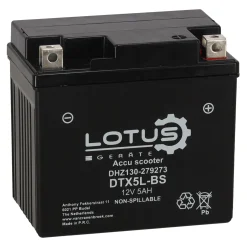 Lotus Accu'S<Accu scooter 12V 5Ah DTX5L-BS V2