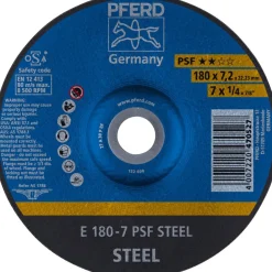 Pferd Toebehoren Elektrisch Gereedschap<Afbraamschijf E180-7 PSF staal