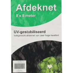 Bel Garden Vijver<Afdeknet tuin/vijver groen 8X8m