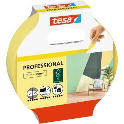 Tesa Verfspullen<Afplakband indoor 25mmx25M