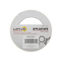 Lotus Verfspullen<Afplaktape 24 mm 50 m