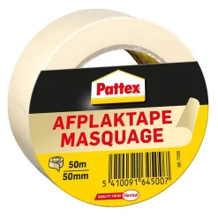 Pattex Verfspullen<Afplaktape 50Mx50mm