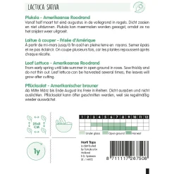 Horti Tops Moestuin<Amerikaanse roodrand pluksla