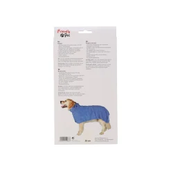 Friendly Pet Hondenverzorging<Badmantel hond blauw XS 30cm
