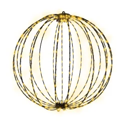 O'malley Kerstverlichting<Bal draad micro 30cm 192LED-cw