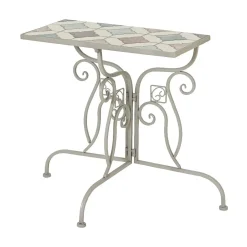 Decoris Tuintafels<Balkontafel Marrakech mozaiek 50 x 29 cm