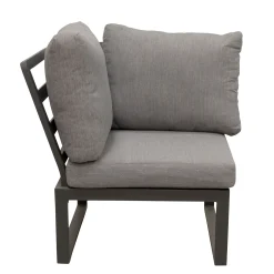 Bois le Duc Loungesets<Bank hoek Salvo Antraciet
