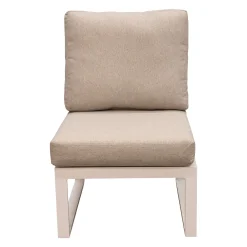 Bois le Duc Loungesets<Bank tussen Foxton wit met kussens