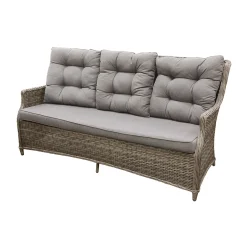 Bois le Duc Loungesets<Bank 3-zit Aprano Willow Grey