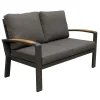 Bois le Duc Loungesets<Bank 2-zit Foxton Antraciet