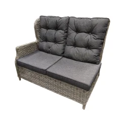 Bois le Duc Tuinbanken<Bank 2-zit rechts Lupa willow grey