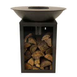 Houtskoolbarbecues|Vuur- & Terrasverwarming<Barbecue met vuurschaal D80 Hudson
