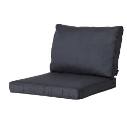 Madison Tuinkussens<Basic black A052 lounge soft 73x40 rug