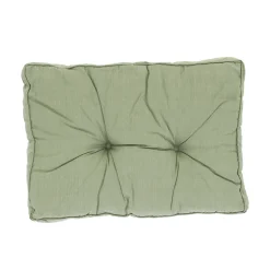 Madison Tuinkussens<Basic green lounge rugkussen 60x40