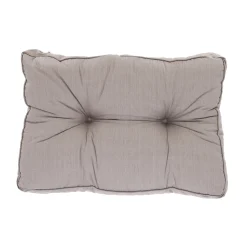 Madison Tuinkussens<Basic taupe lounge rugkussen 73x40
