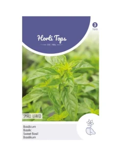 Horti Tops Moestuin<Basilicum fijnbladig zaad