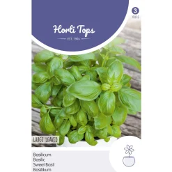 Horti Tops Moestuin<Basilicum grove zaad