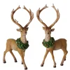 Boltze home Kerstdecoratie<Beeld rendier Elliot 15cm