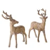 Boltze home Kerstdecoratie<Beeld rendier Pado 16cm