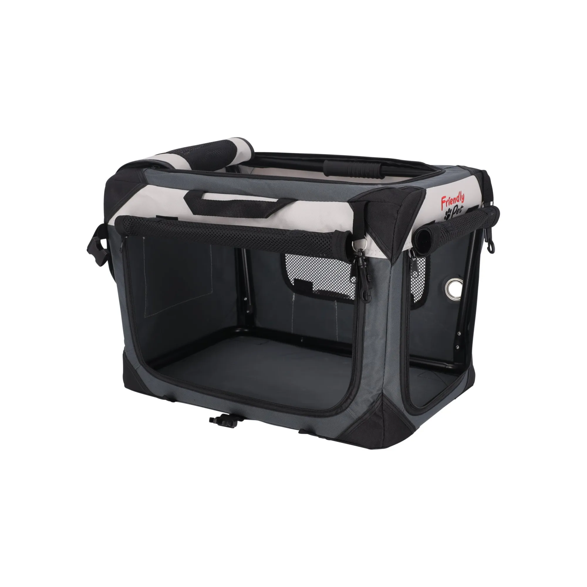 Friendly Pet Hondenbench<Bench smart luxe grijs 49x34x35cm