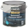 Finess Muurverf<Betonverf acryl antraciet 1454 2.5L