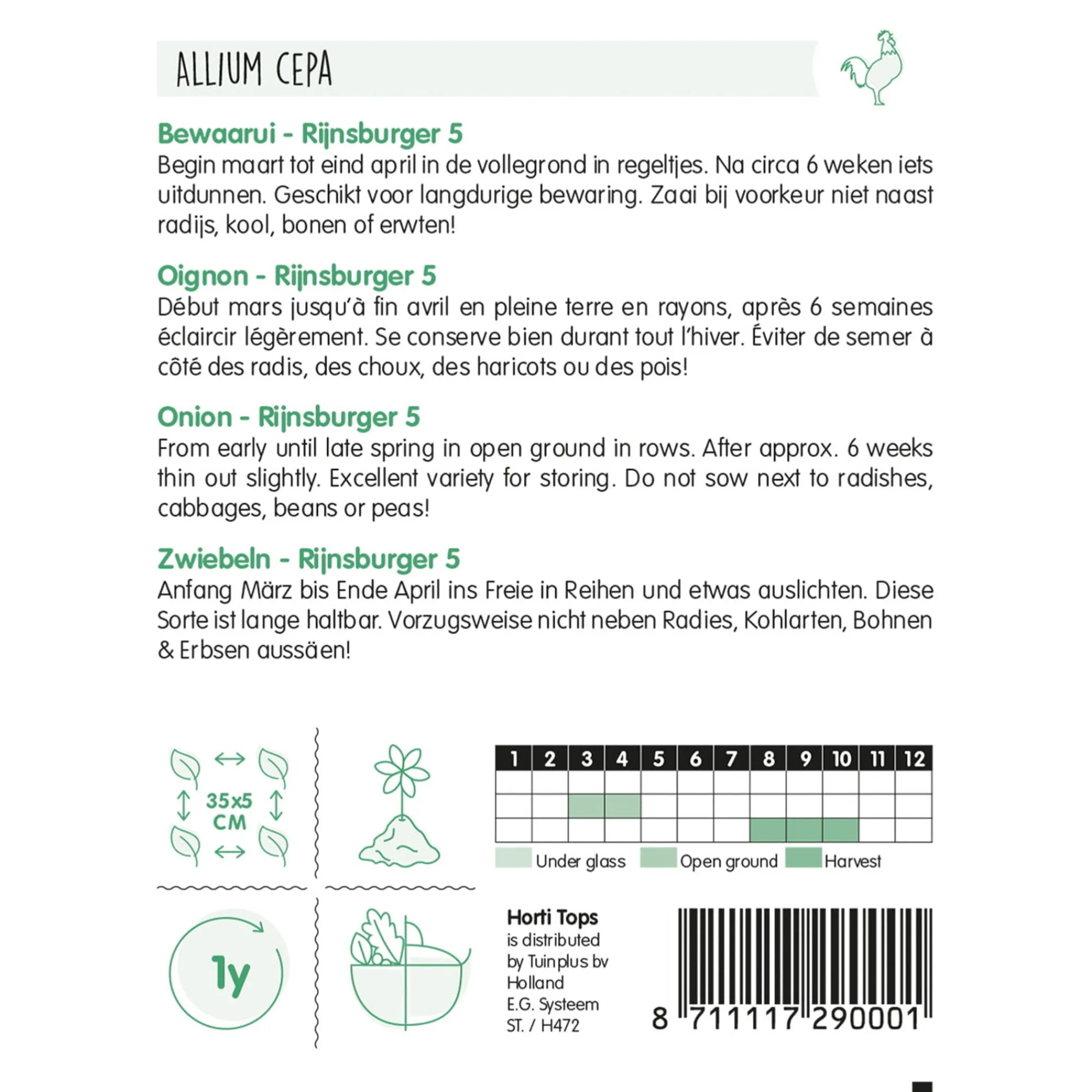 Horti Tops Moestuin<Bewaarui Rijnsburger