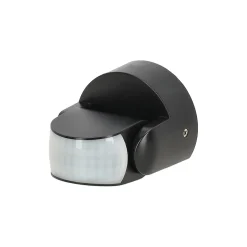 Diamant Buitenverlichting|Binnenverlichting<Bewegingssensor 180° zwart