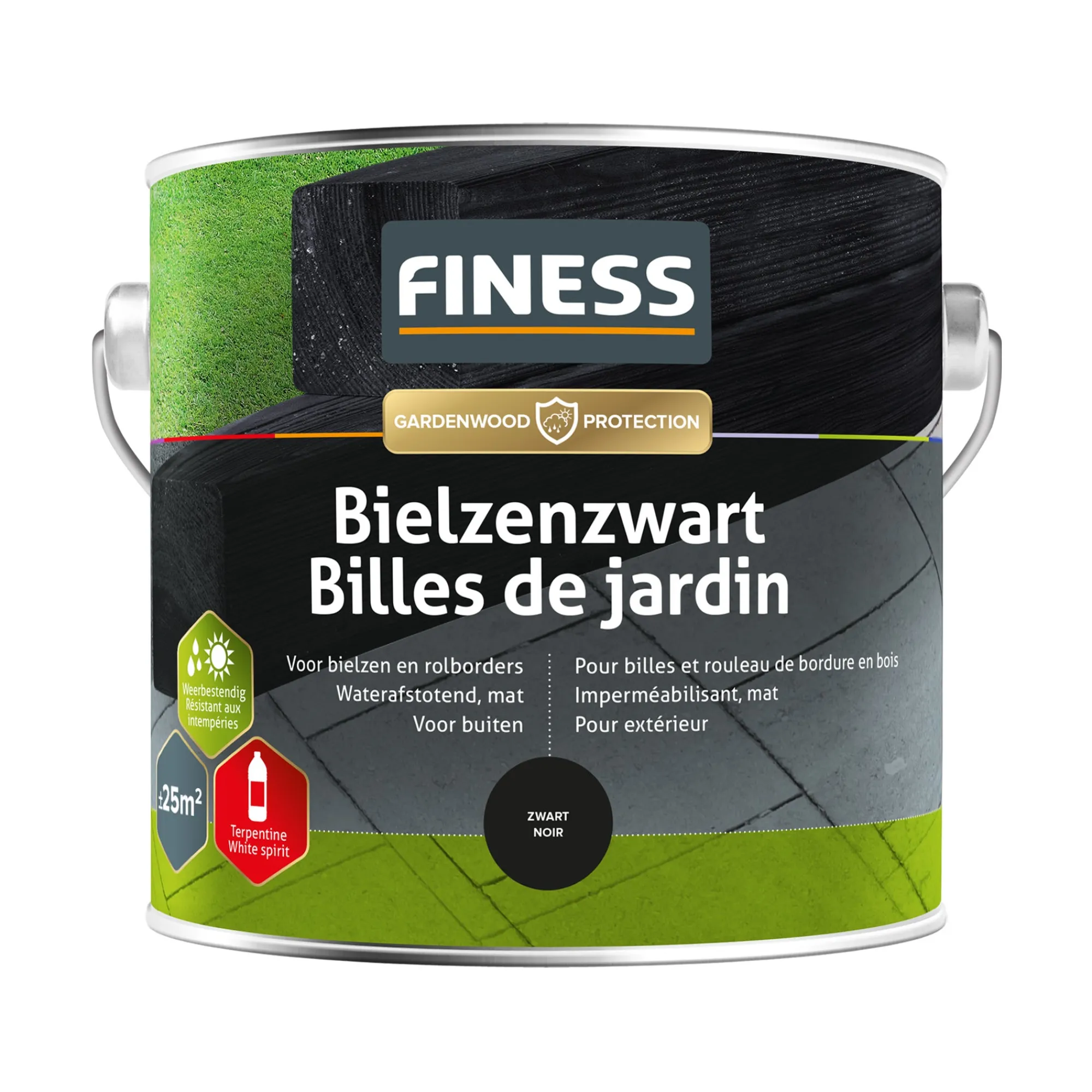 Finess Beits En Vernis<Bielzenzwart 2.5L