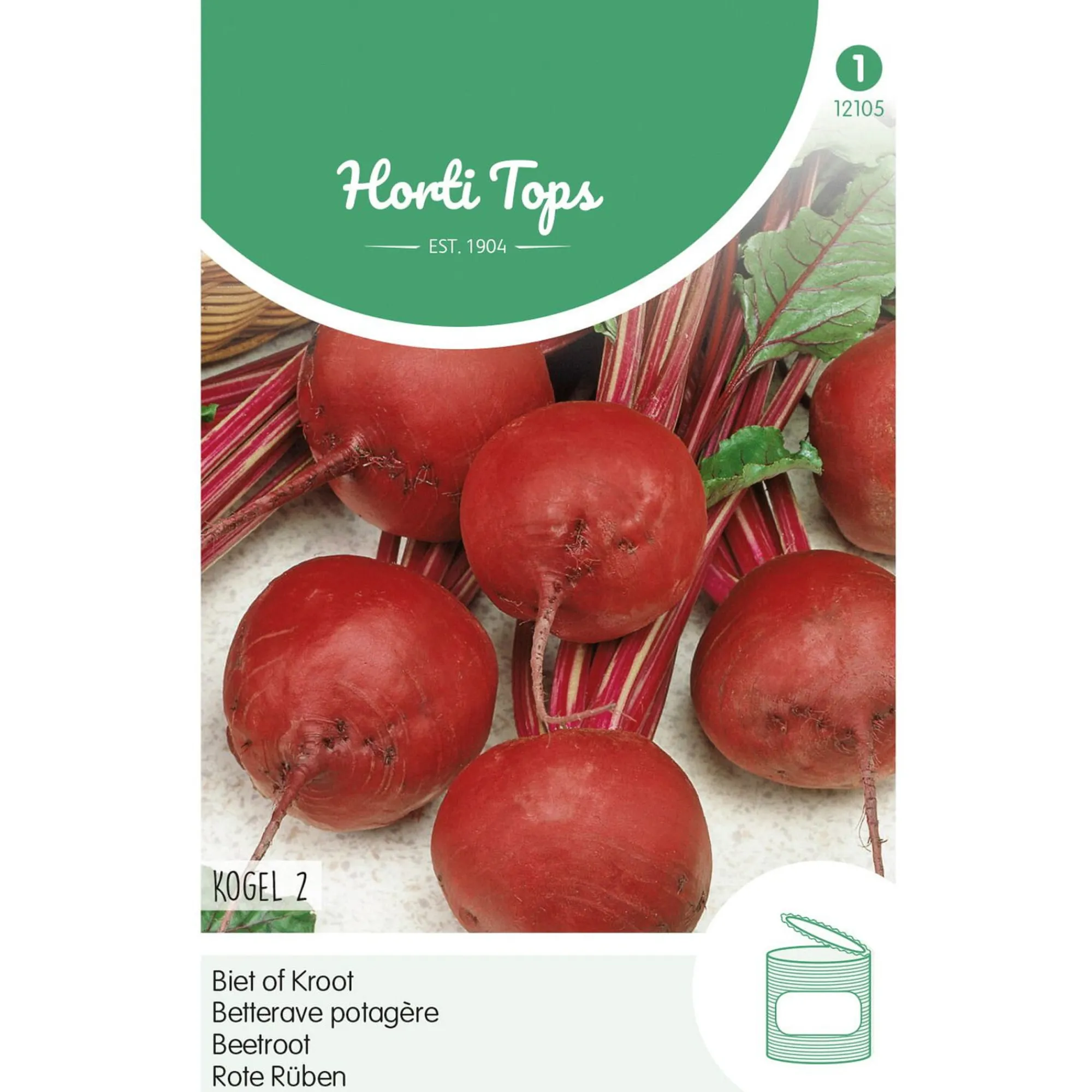 Horti Tops Moestuin<Bieten kogel 2