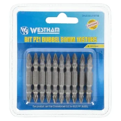 Westham Toebehoren Elektrisch Gereedschap<Bit Pz1 dubbel 50 mm 10st