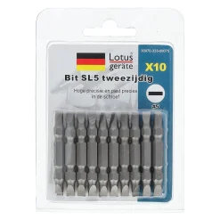 Westham Toebehoren Elektrisch Gereedschap<Bit Sl4 tweezijdig 6.35 x 50 mm 10st
