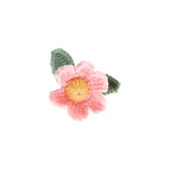Decoris Kunstplanten En Kunstbloemen<Bloem gehaakt 30 cm