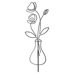 Natural Collections Woondecoratie<Bloem op stok 58 cm - 3 assorti