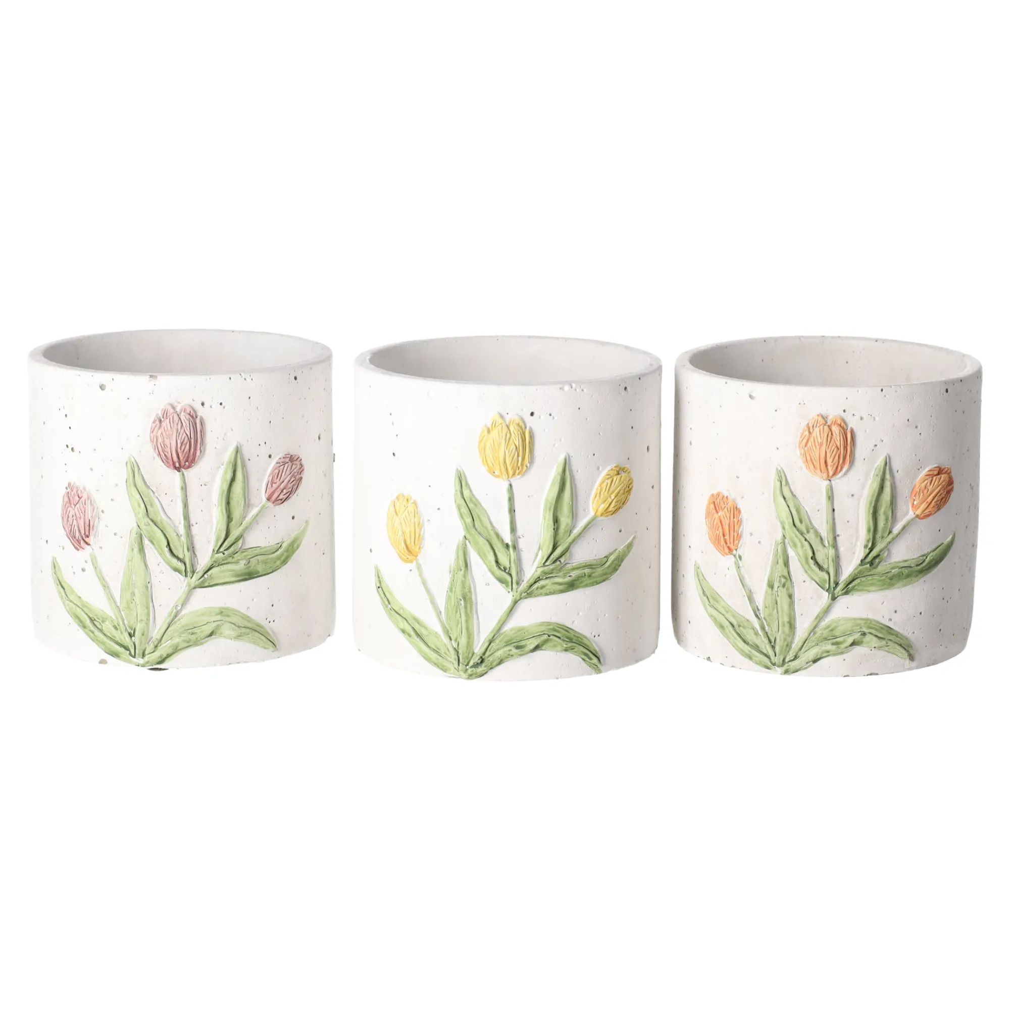 Natural Collections Vazen En Potten<Bloempot cement 13 cm