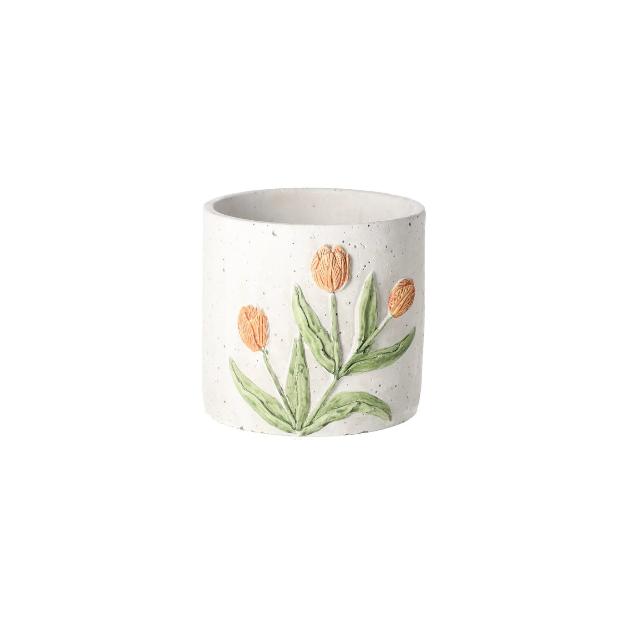 Natural Collections Vazen En Potten<Bloempot cement 13 cm