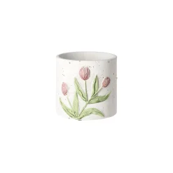 Natural Collections Vazen En Potten<Bloempot cement 13 cm