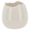 Van Cranenbroek Pasen|Vazen En Potten<Bloempot ei wit 12x12cm