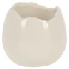 Van Cranenbroek Pasen|Vazen En Potten<Bloempot ei wit 9x8cm