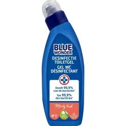 Blue Wonder Schoonmaken<desinfectie toiletgel 0.75L
