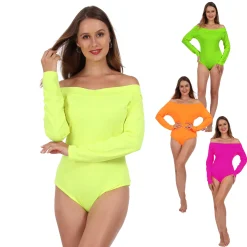Van Cranenbroek Dameskostuums<Bodysuit dames neon