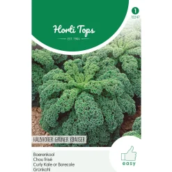 Horti Tops Moestuin<Boerenkool middelhoge fijne krul