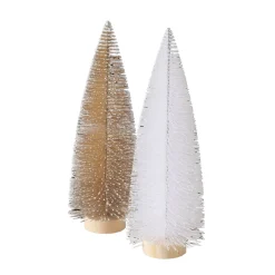 Boltze home Kerstdecoratie<Boom deco Tarvo wit goud 31cm