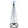 O'malley Kerstverlichting<Boom lewiston 150cm 154LED-rgb