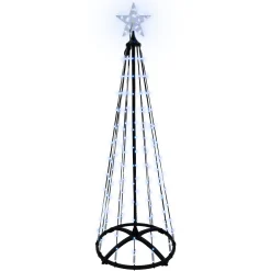 O'malley Kerstverlichting<Boom lewiston 150cm 154LED-rgb