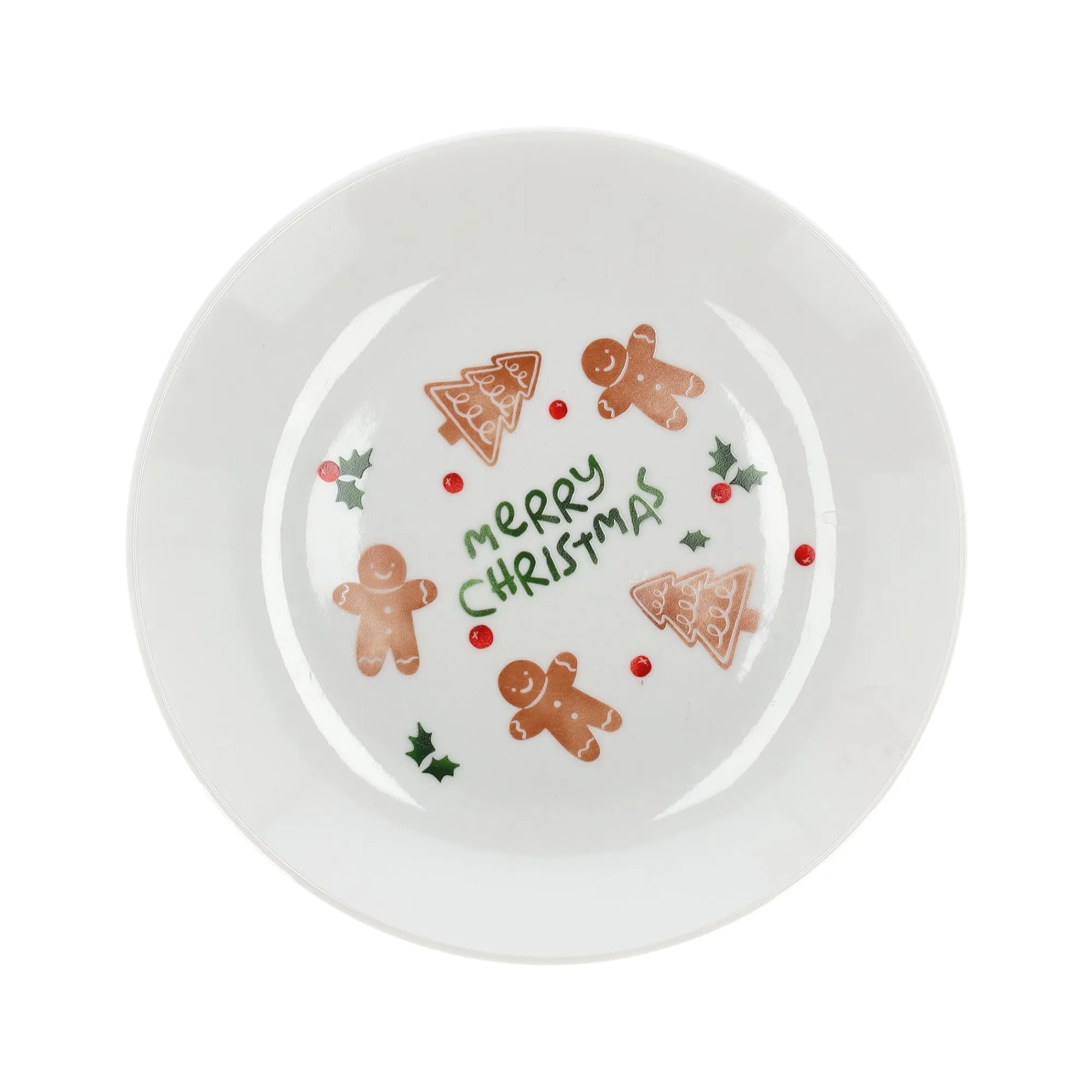 O'malley Kerstdecoratie<Bord Ginger Christmas 19cm