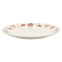 Van Cranenbroek Kerstdecoratie<Bord Ginger Merry and bright 26cm