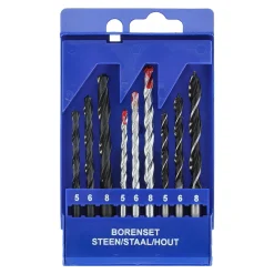 Westham Toebehoren Elektrisch Gereedschap<Borenset steen/staal/hout