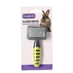 Friendly Pet Knaagdierverzorging<Borstel knaagdier slicker met handvat